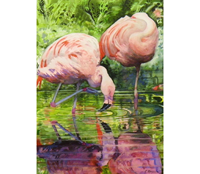 Eileen Miryekta "Flamingo Reflection"